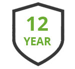 12 year warranty 12 year warranty